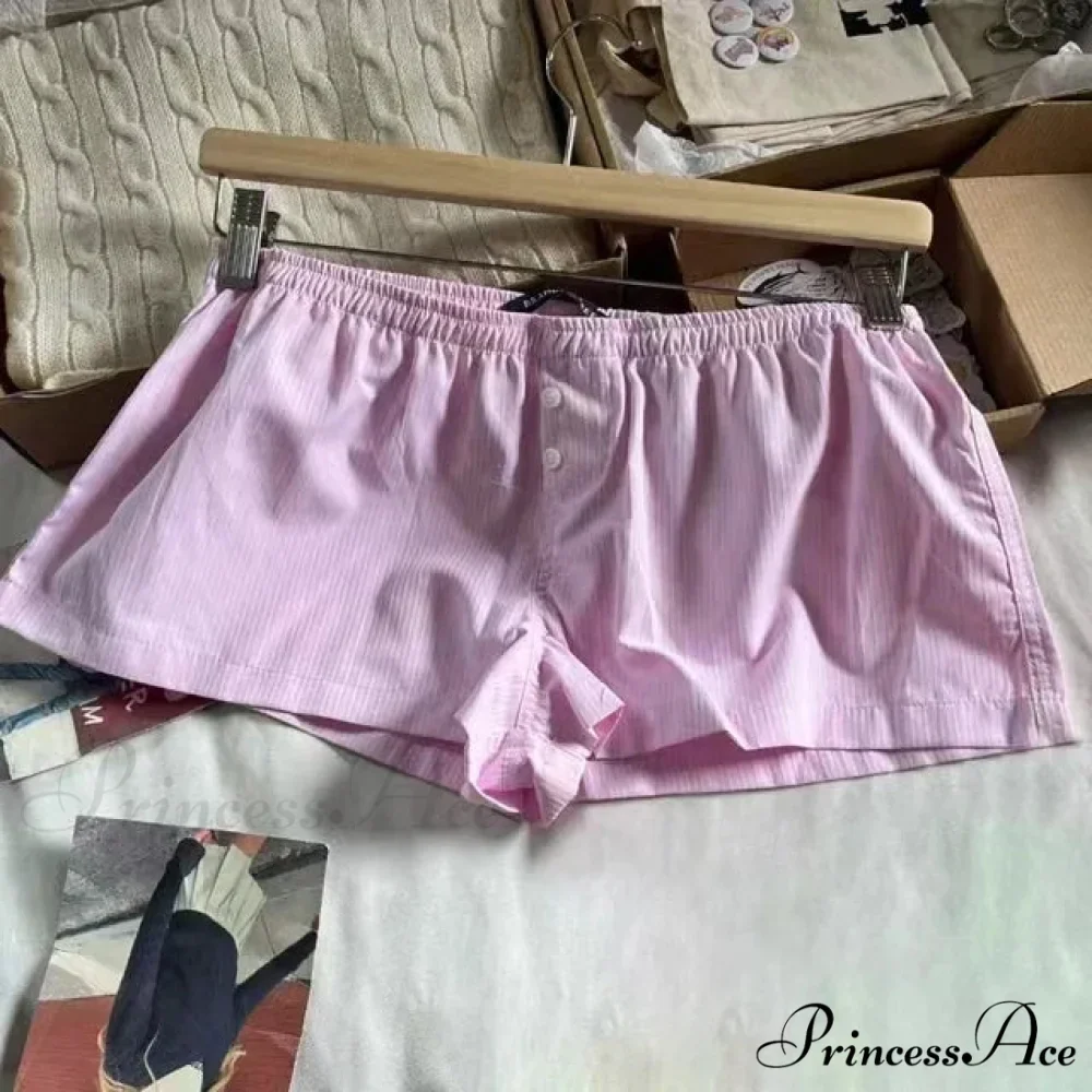 Cotton Elastic Stylish Women's Boxer Shorts - Image 11
