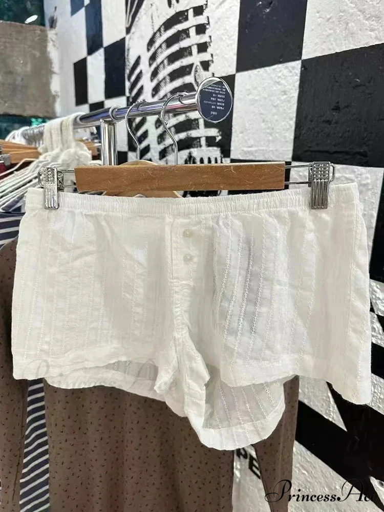 Cotton Elastic Stylish Women's Boxer Shorts - Image 15