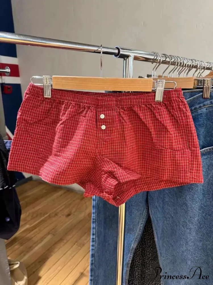 Cotton Elastic Stylish Women's Boxer Shorts - Image 19