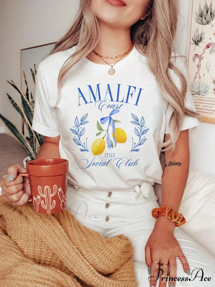 Amalfi Cost Stylish Graphic Tee - Image 3