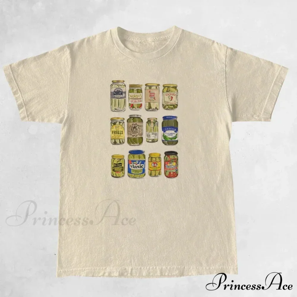 Canned Pickles Stylish Graphic Print Tee - Image 2