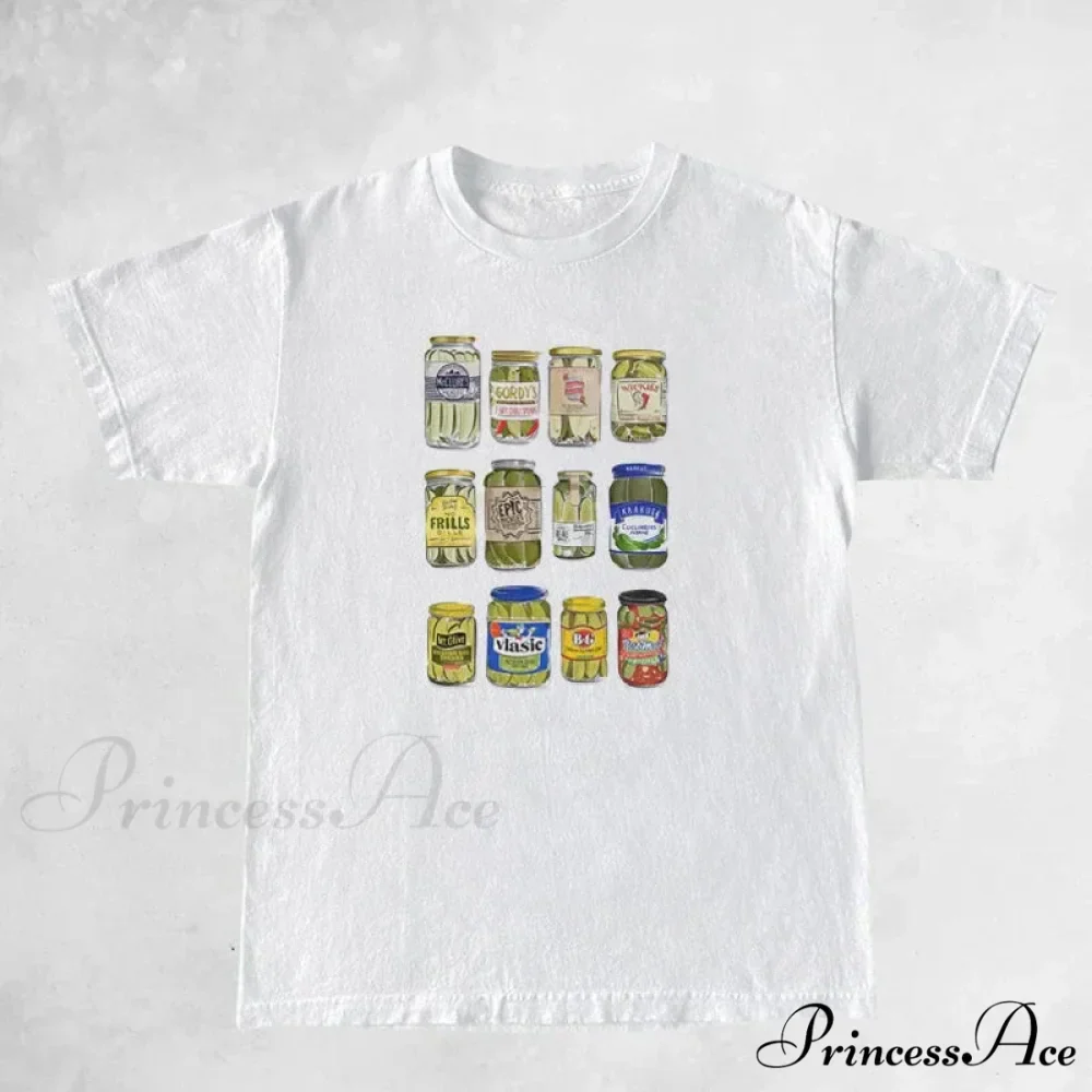 Canned Pickles Stylish Graphic Print Tee - Image 3
