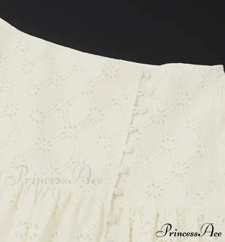 Embroidered Print Bralette Charming And Maxi Skirt Set - Image 13