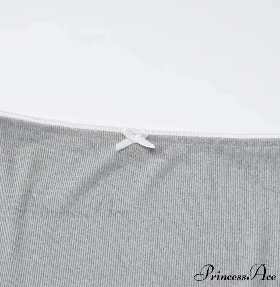 Bow Bralette And Charming Mini Skirt Set - Image 14