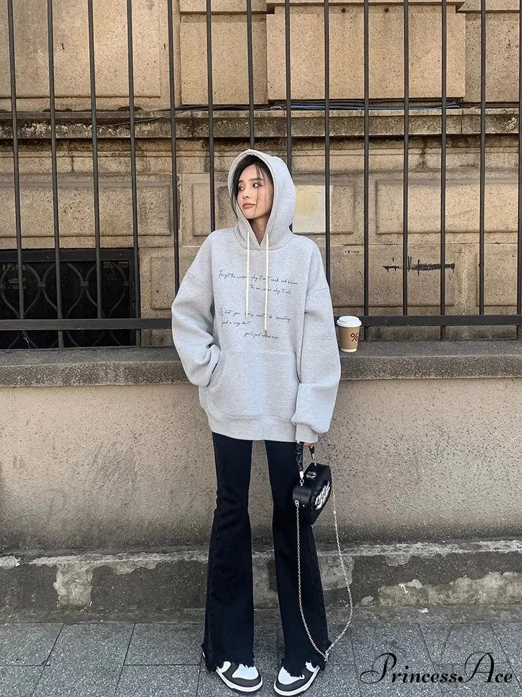 Thick Cozy Fashionable Casual Comfortable Hoodie - Image 2
