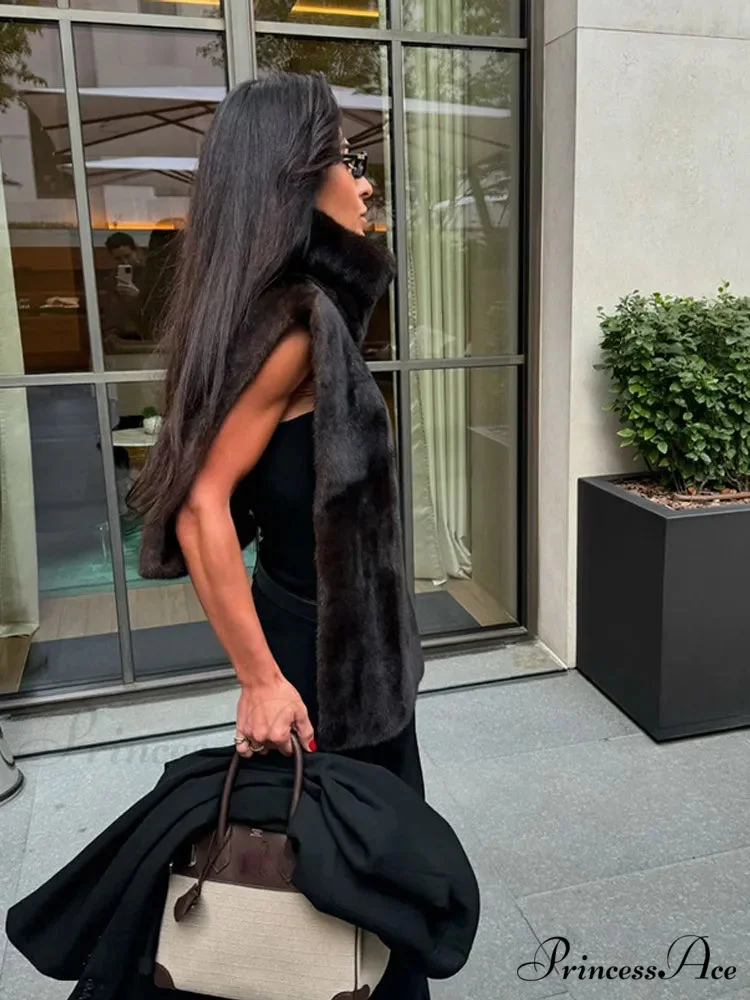 Thicken Cozy Sleeveless Vest Coat - Image 4