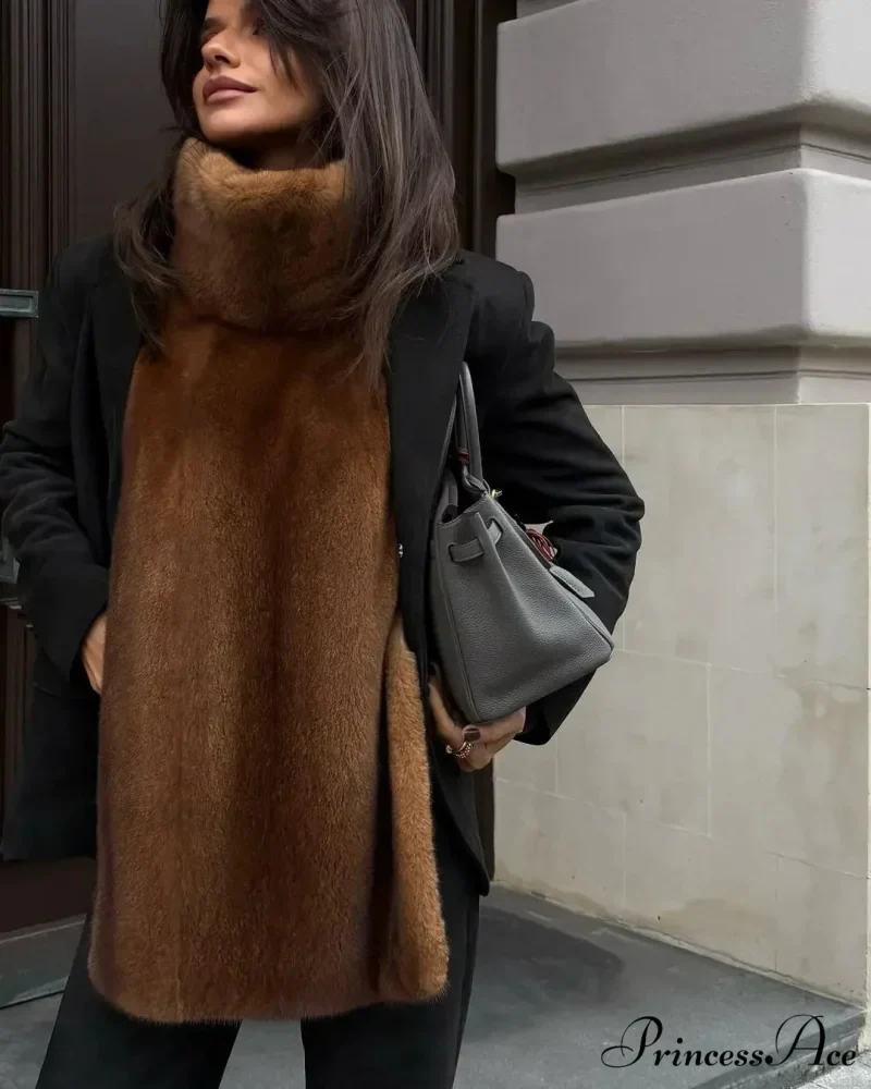Thicken Cozy Sleeveless Vest Coat - Image 7