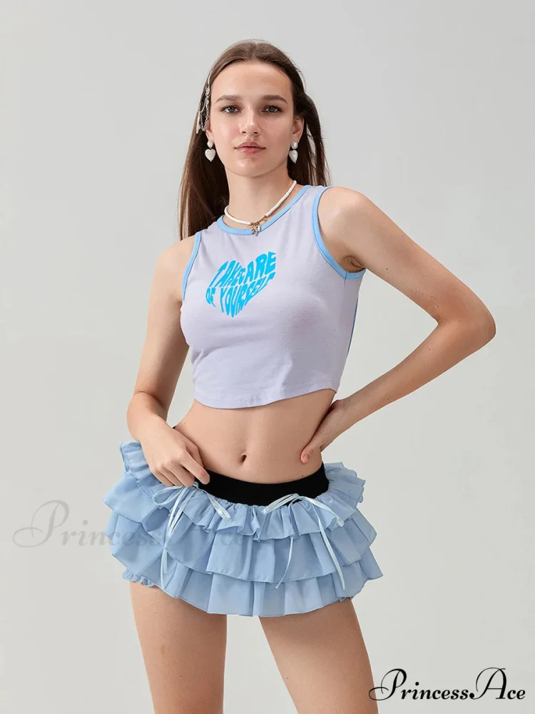 Tiered Bow Skort Short - Image 5