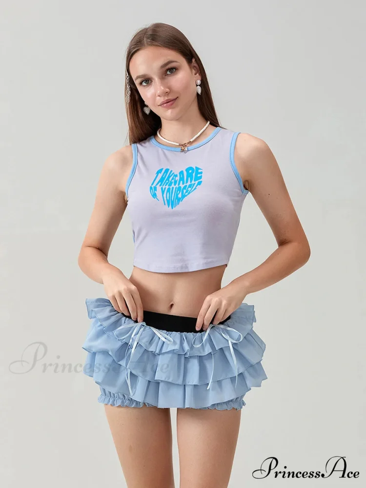 Tiered Bow Skort Short - Image 6