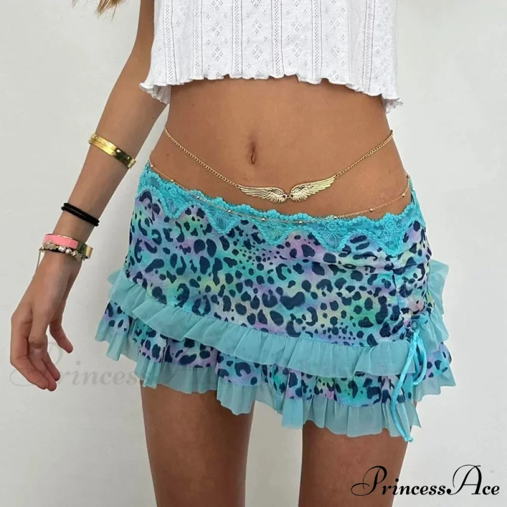 Tiered Frills A-Line Skirt - Image 5