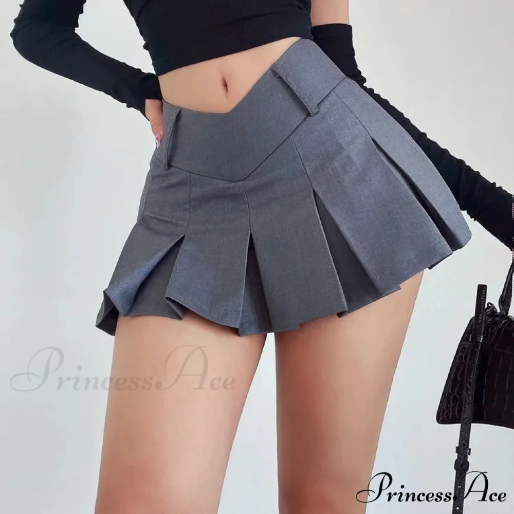 Tiny A-Line V Waist Skirt - Image 5