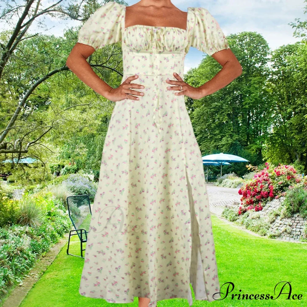 Tiny New Blossoming Narrow Fit Opening Camisole Blossoming Dress - Image 15