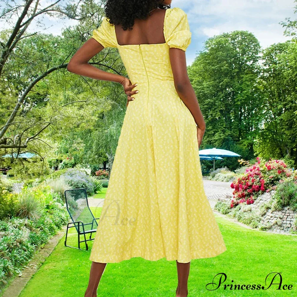 Tiny New Blossoming Narrow Fit Opening Camisole Blossoming Dress - Image 2