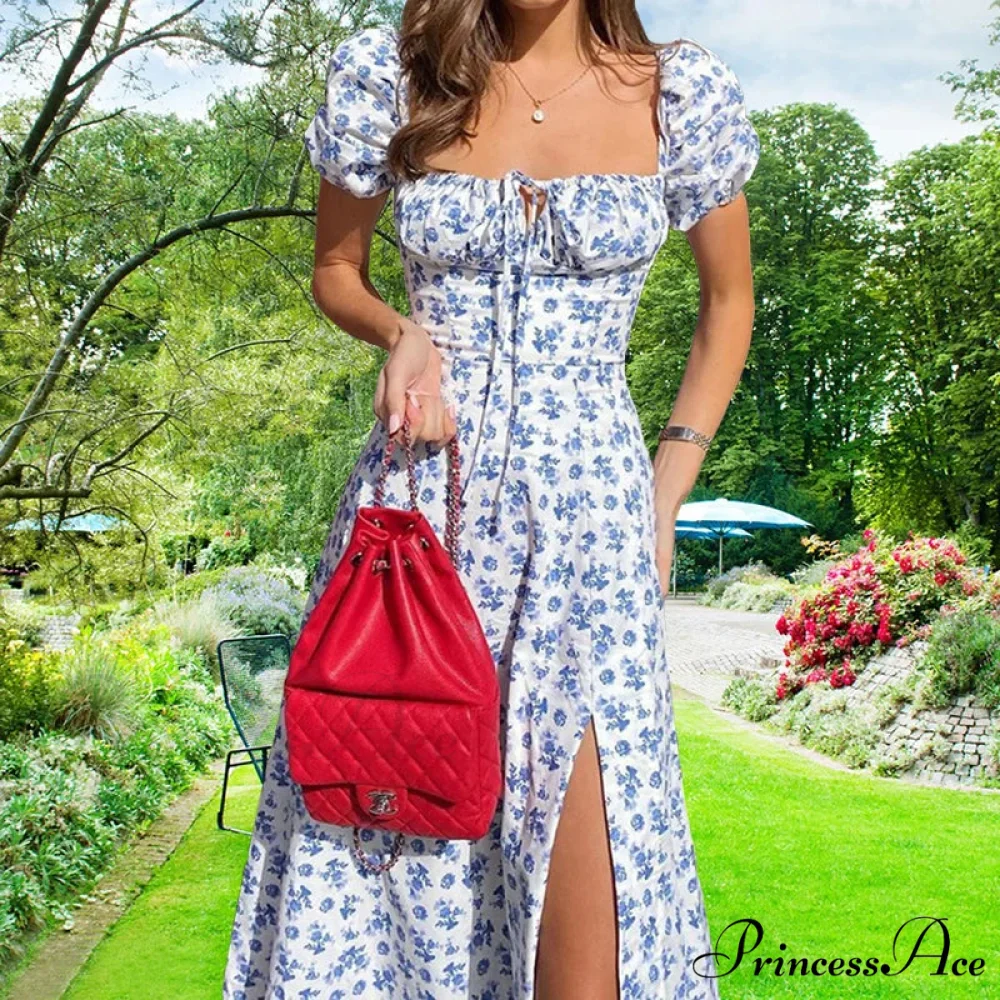 Tiny New Blossoming Narrow Fit Opening Camisole Blossoming Dress - Image 8