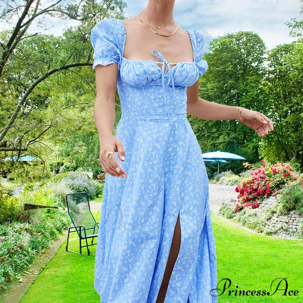 Tiny New Blossoming Narrow Fit Opening Camisole Blossoming Dress - Image 9