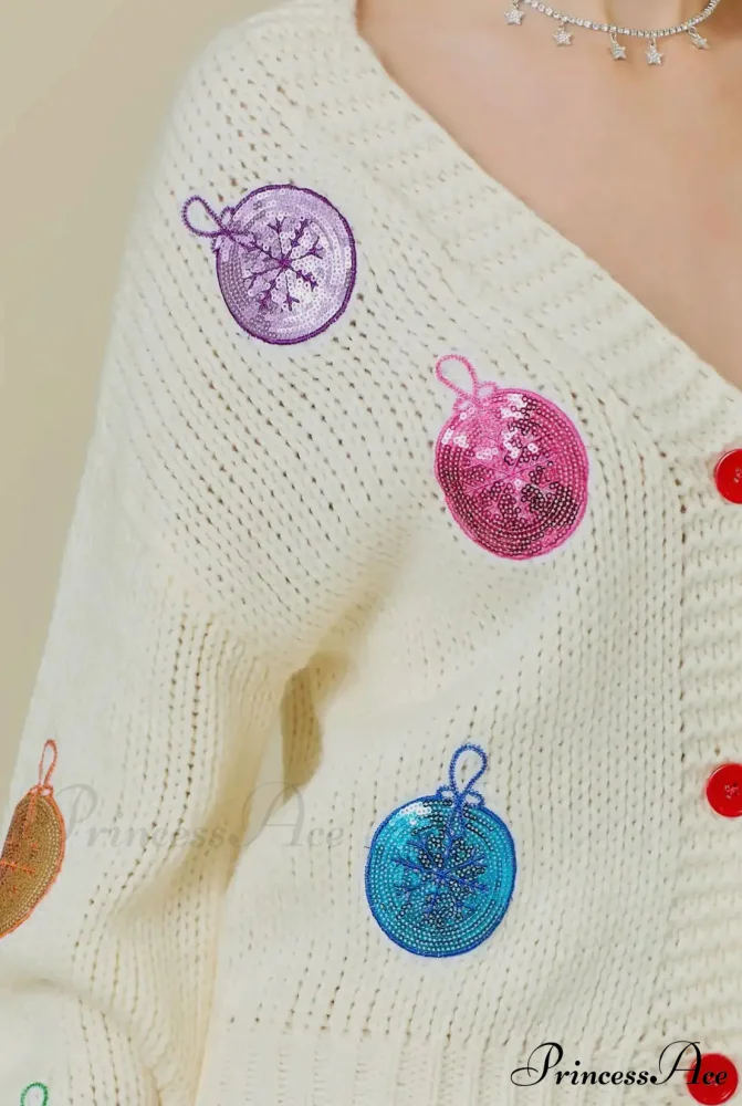 Toy Collar Bind-Up Sweater Cardigan - Image 3
