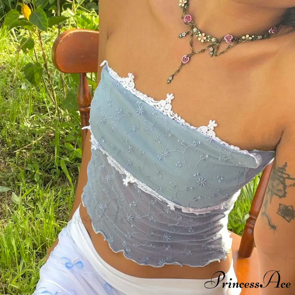 Transparent See-Through Tube Crop Top - Image 13