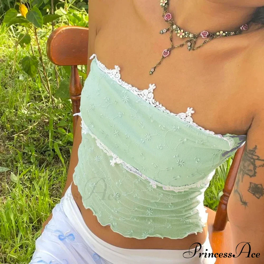Transparent See-Through Tube Crop Top - Image 14