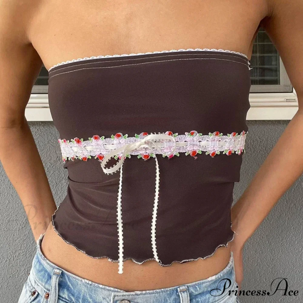 Transparent See-Through Tube Crop Top - Image 6