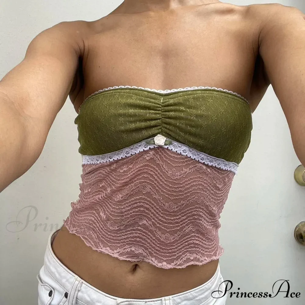 Transparent See-Through Tube Crop Top - Image 9