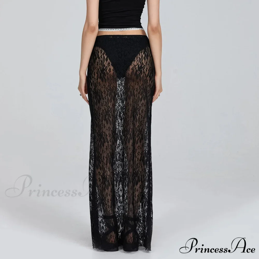 Transparent Tailored Skirt - Image 2