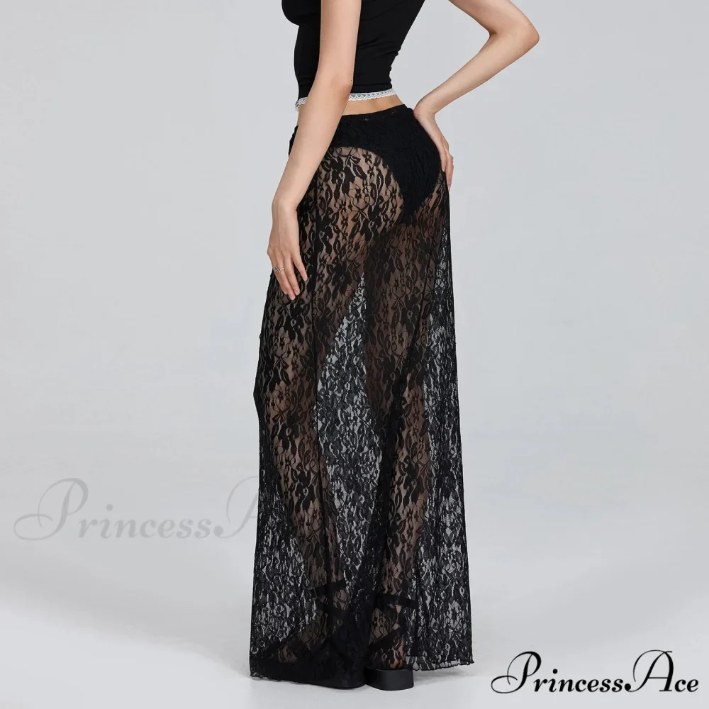 Transparent Tailored Skirt - Image 3
