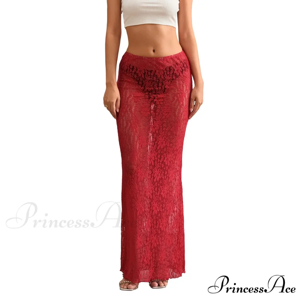 Transparent Tailored Skirt - Image 6