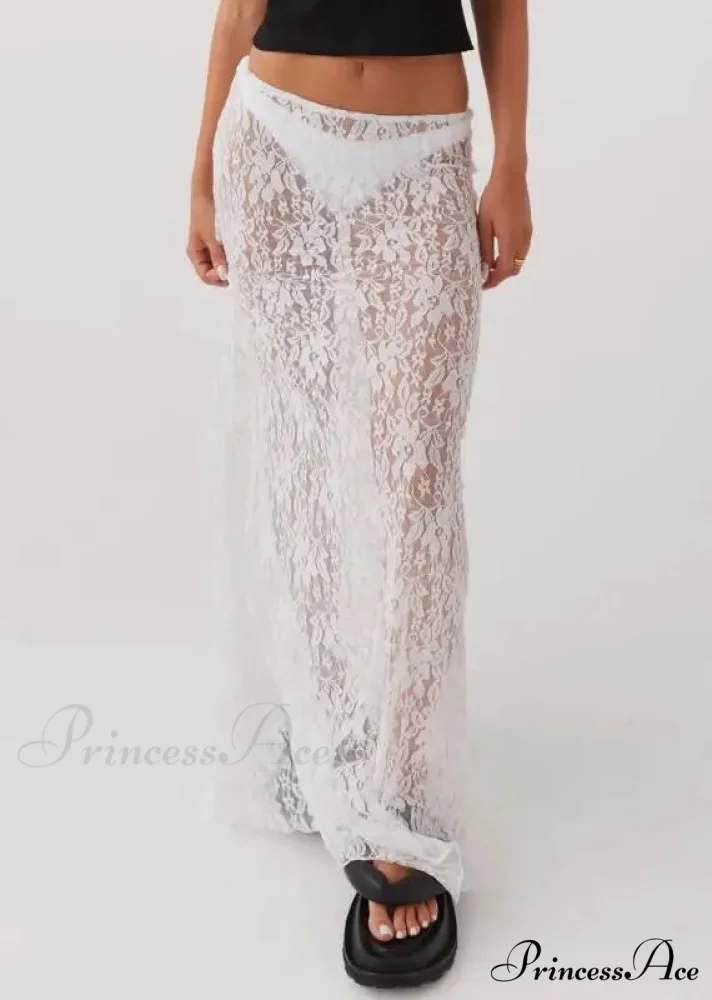 Transparent Tailored Skirt - Image 7
