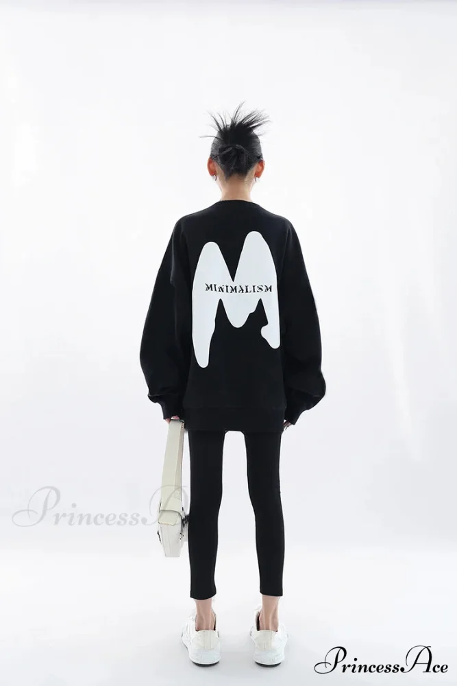 Trendy Printed Oversized Casual Autumn Hoodie - Image 6