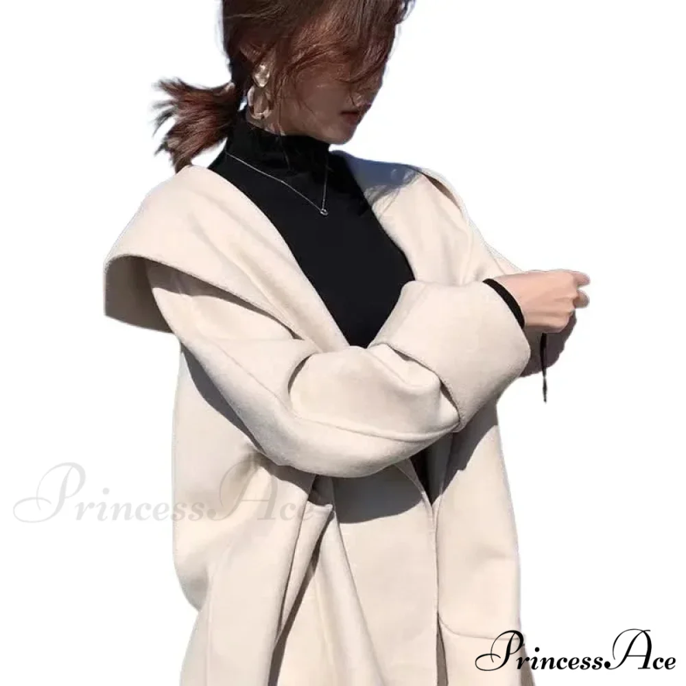 Two-Sided Brief Woolen Overcoat - Image 4
