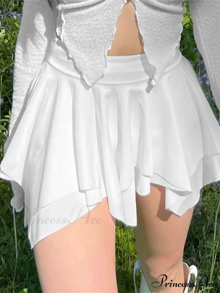 Unpredictable Lower Waist Gathered Skirt - Image 2