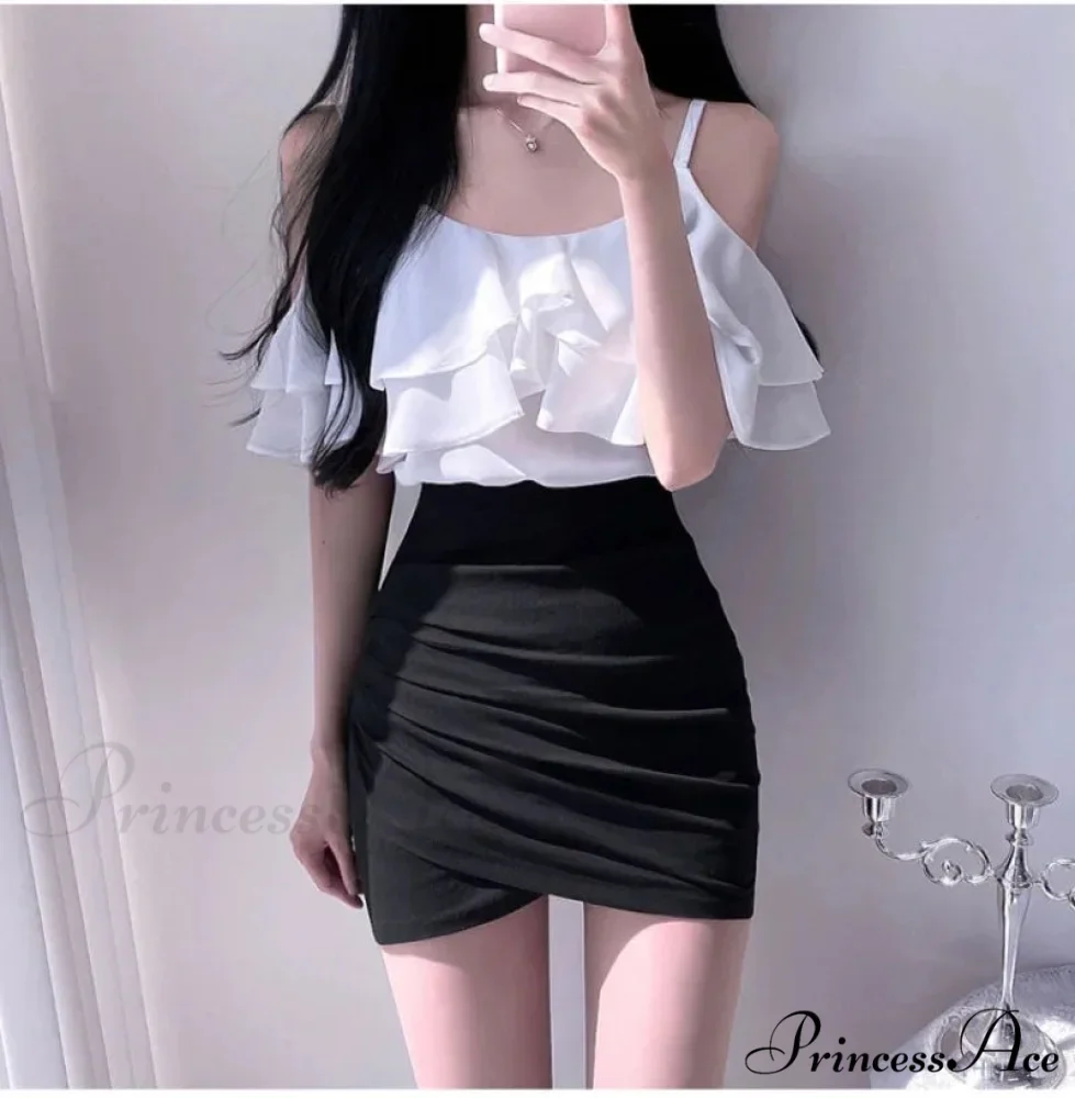 Unpredictable Writing Utensil Stretchy Skirt - Image 3