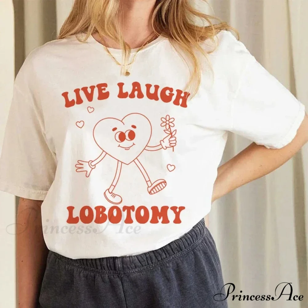 Vibrant Chuckle Lobotomy Meme T-shirt