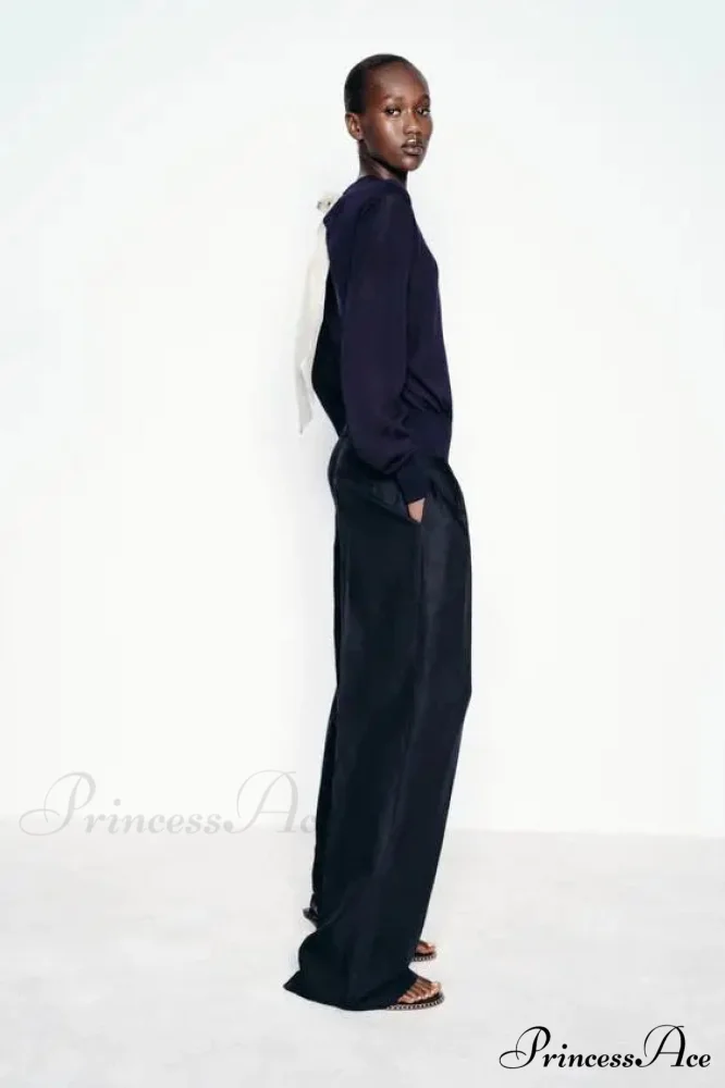 Vibrant Opposing Bow Club Sleeve Cardigan - Image 4