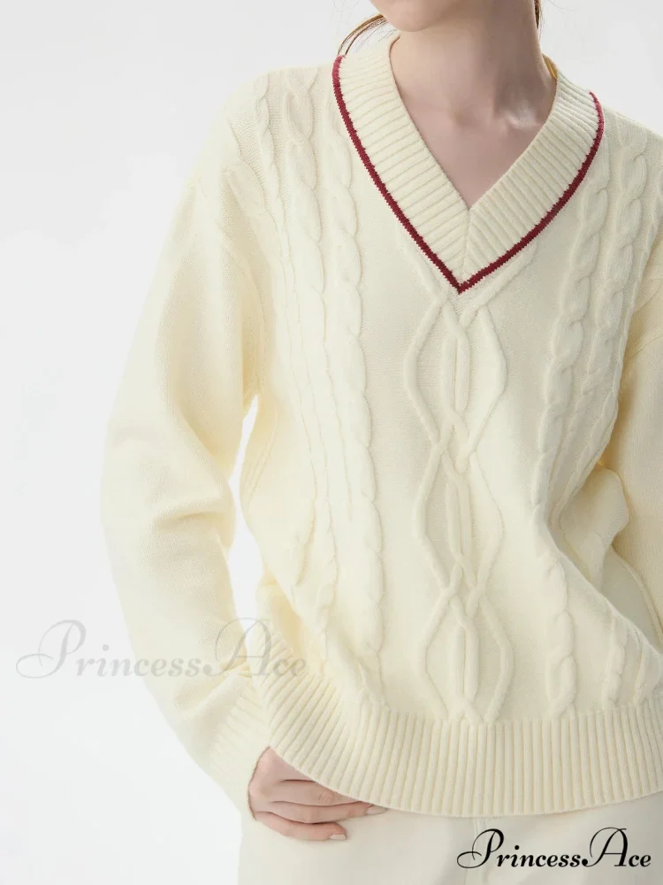 Vibrant Shade Coiled Blossom Pullover Sweater - Image 3