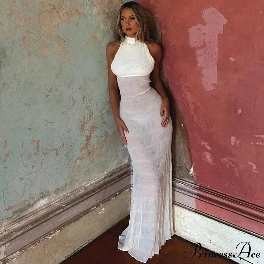 View Backless Holiday Dress - Image 5