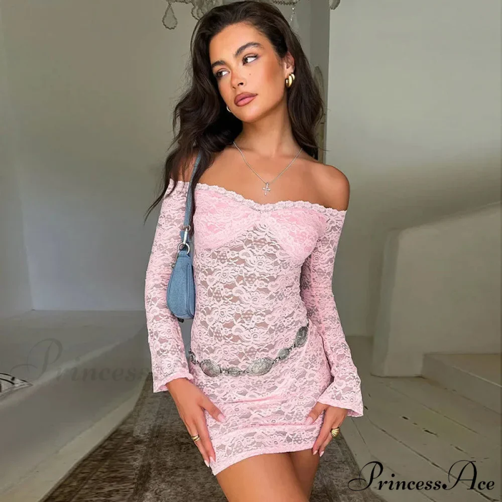 View Lace Holiday Dress - Image 5