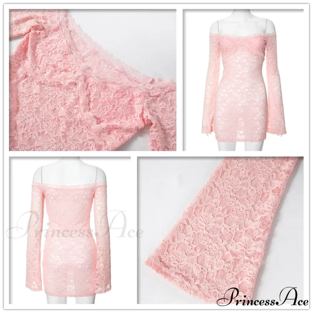 View Lace Holiday Dress - Image 6