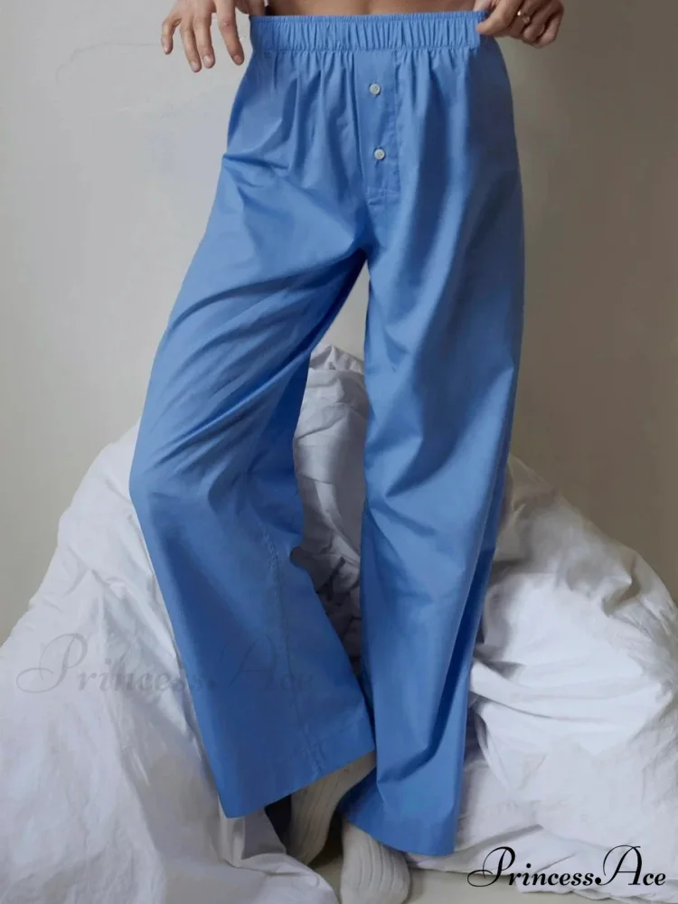 Vintage Banded Buttoned High Rise Straight Trouser - Image 4