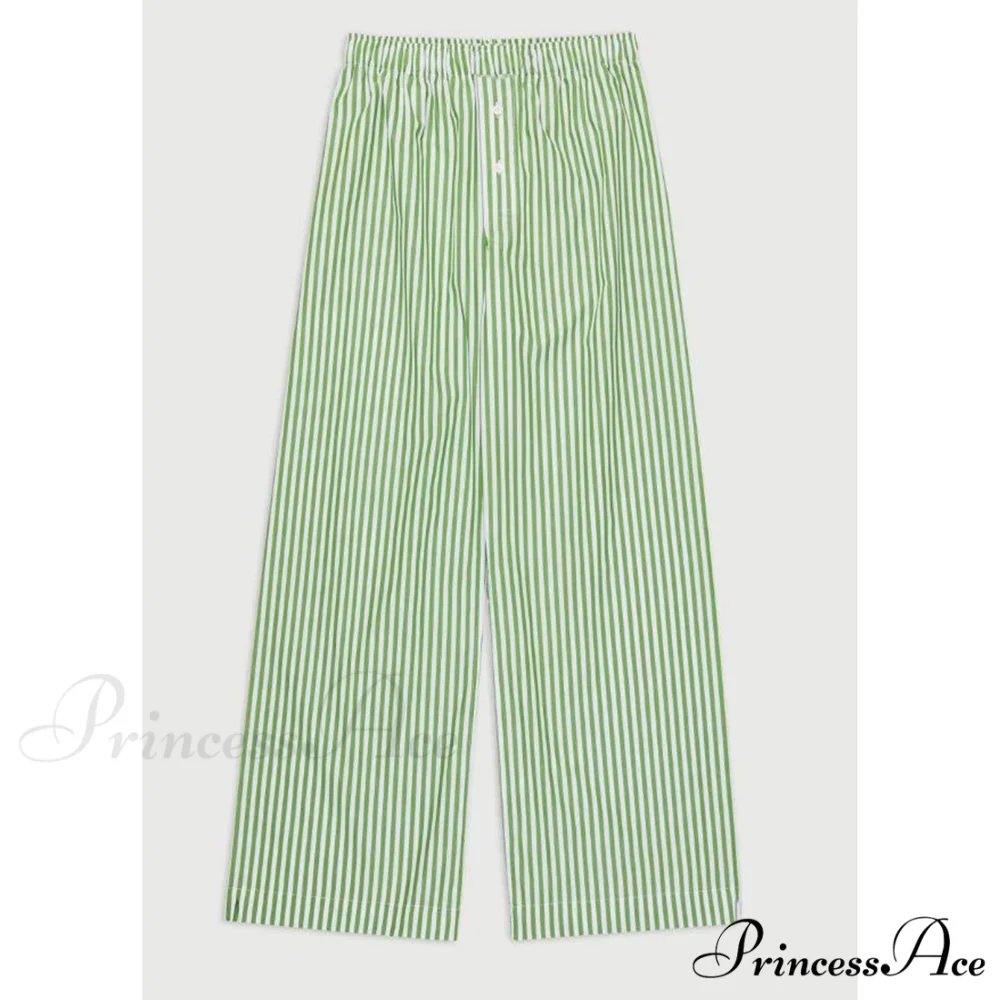 Vintage Banded Buttoned High Rise Straight Trouser - Image 9