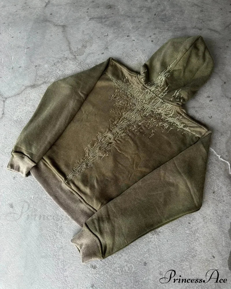 Vintage Gothic Hoodie - Image 6