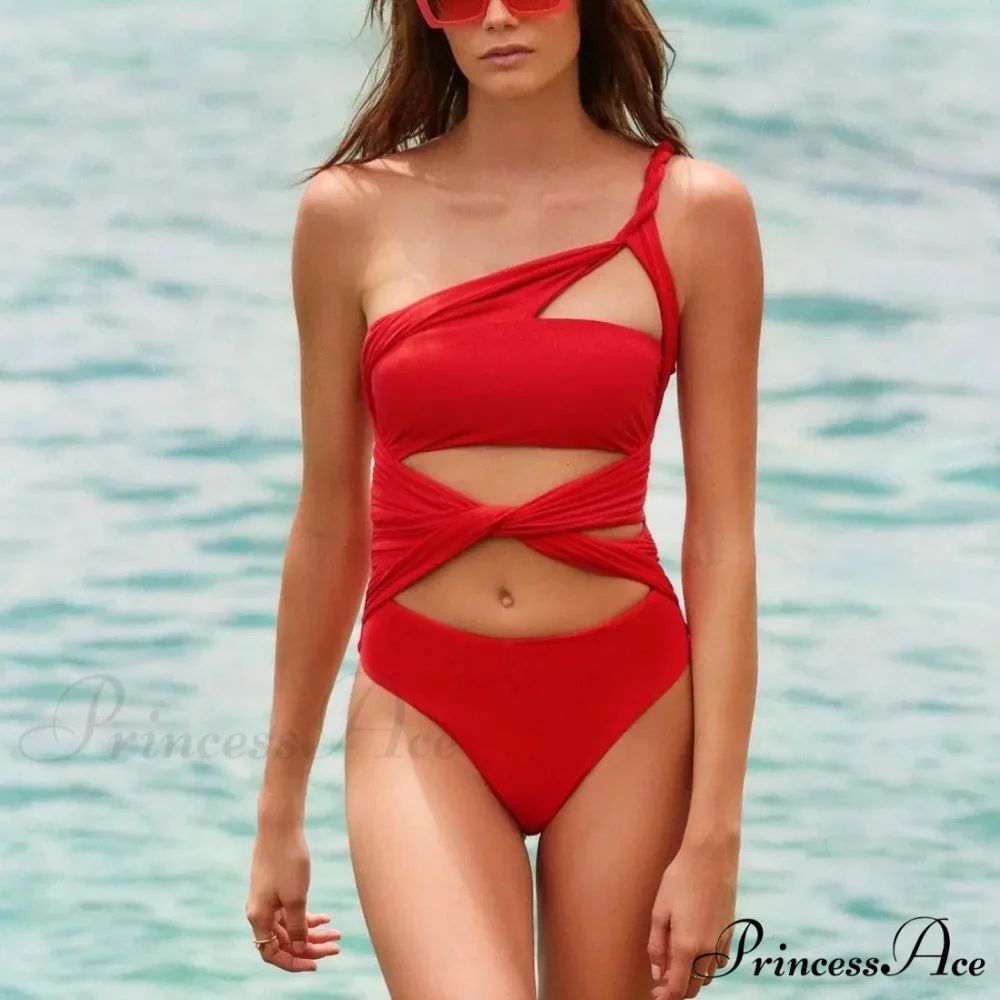 Violet Elevated One Piece Swimsuit - Image 6