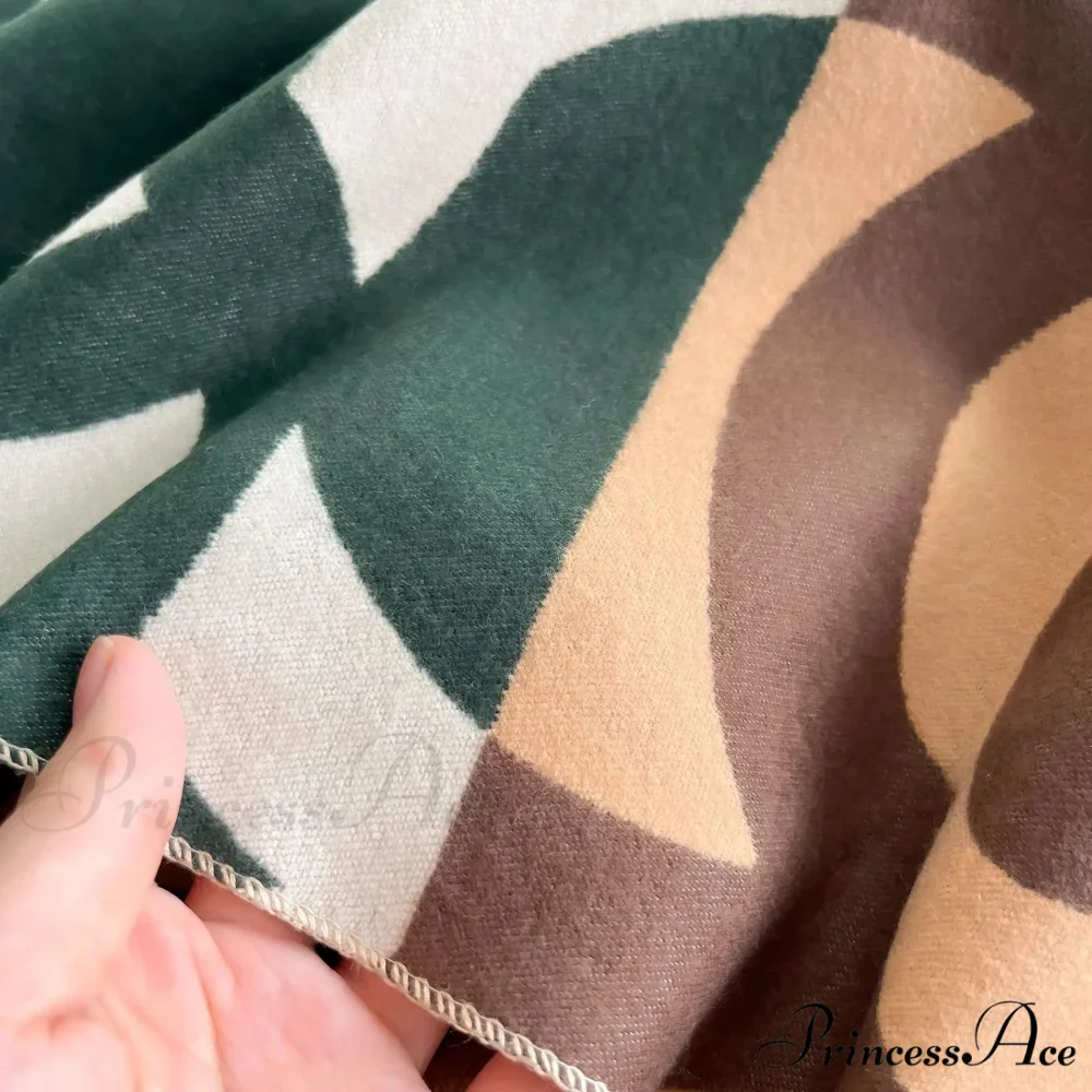 Warm Cashmere Winter Blanket Scarf - Image 6