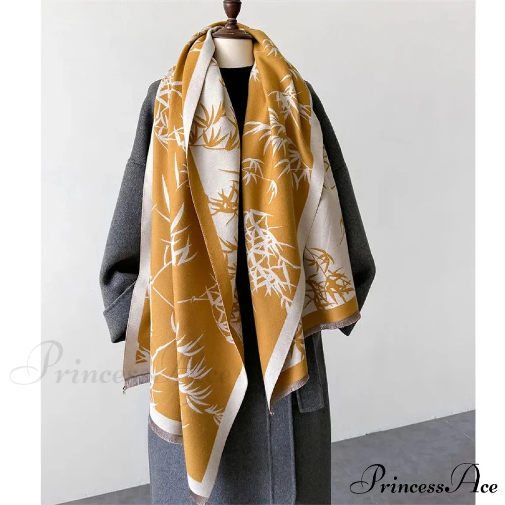 Warm Cashmere Winter Wrap Scarf - Image 7