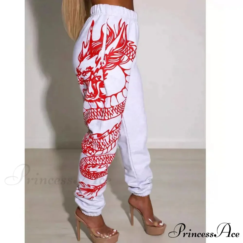 Warm Graphic Tall Waist Jogger Trousers - Image 6