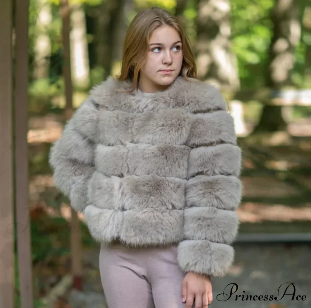 Women's Fox Fur European Urban Jacket - Image 5