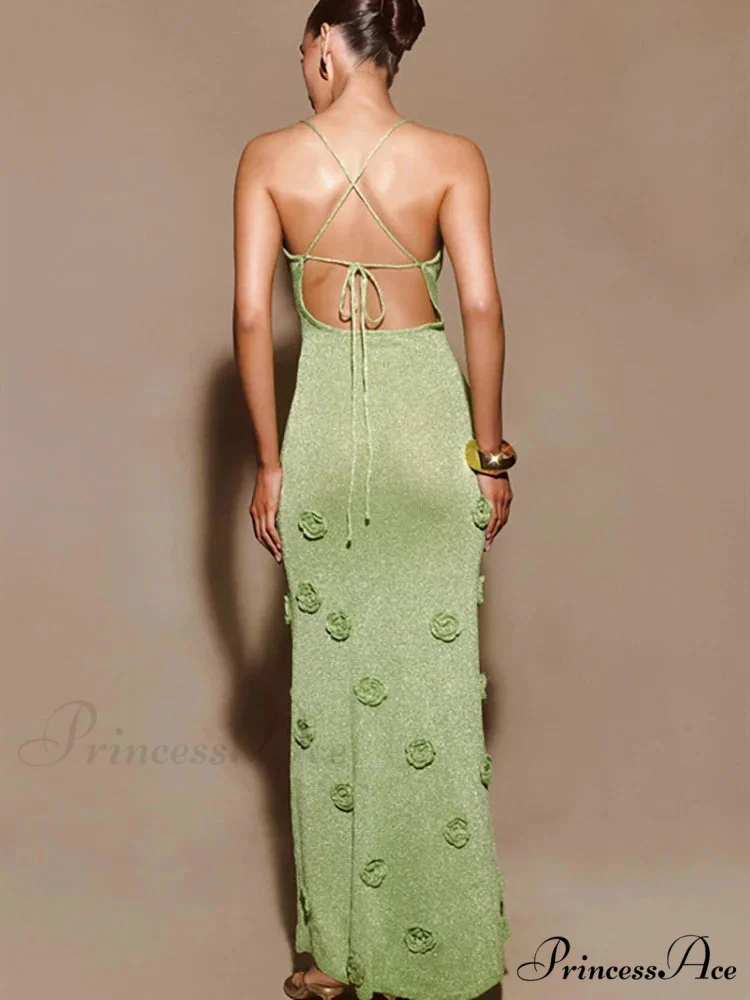 Woven Noodle Holiday Gown - Image 3