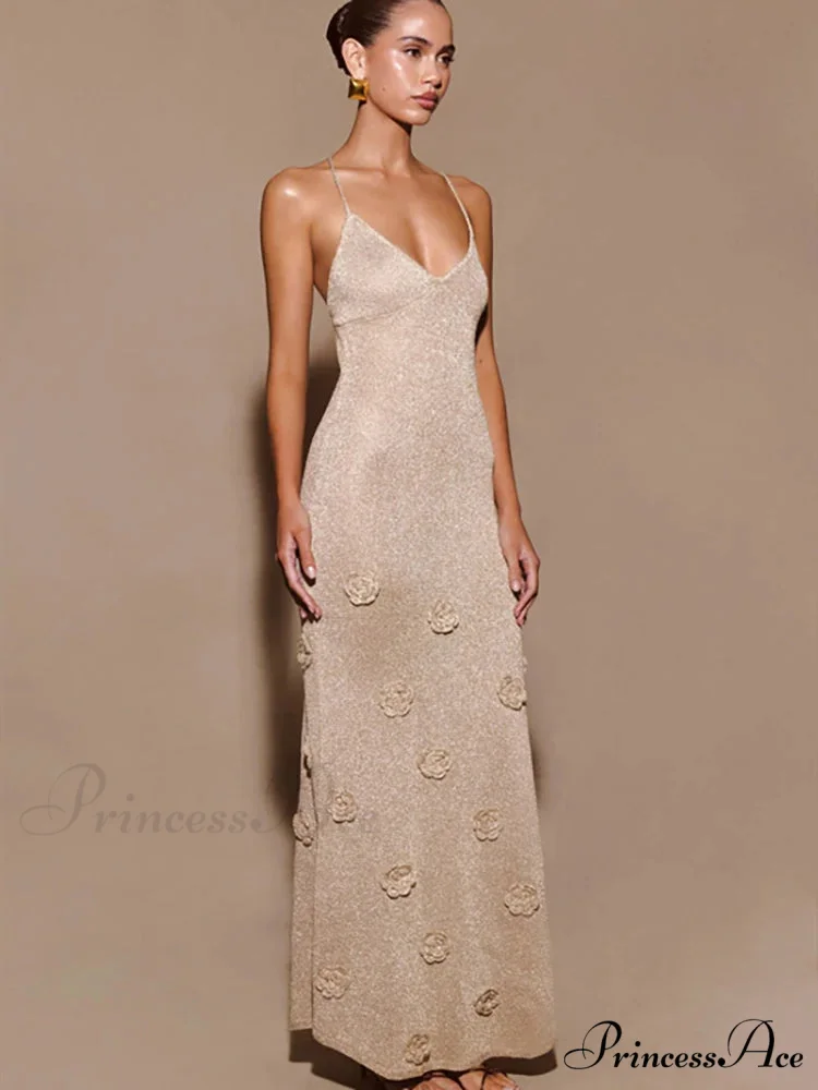 Woven Noodle Holiday Gown - Image 5