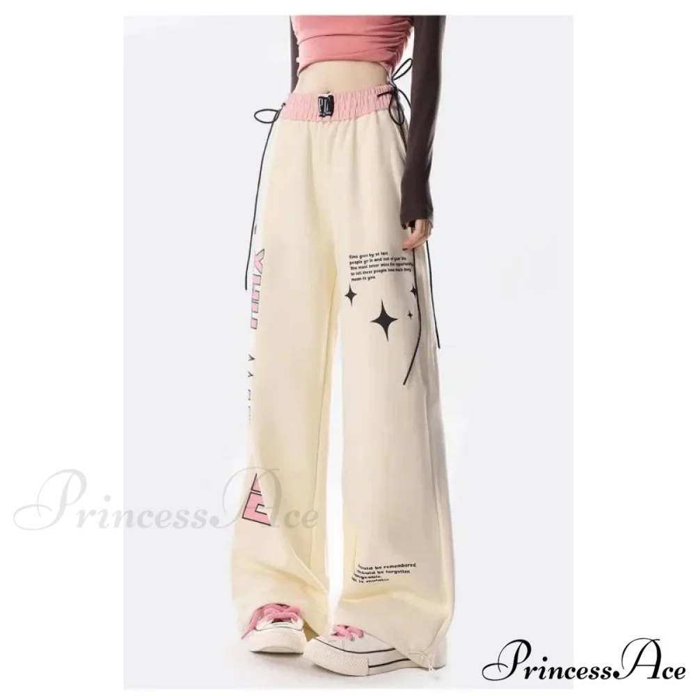 Y2K Correspondence Printed Trousers - Image 2