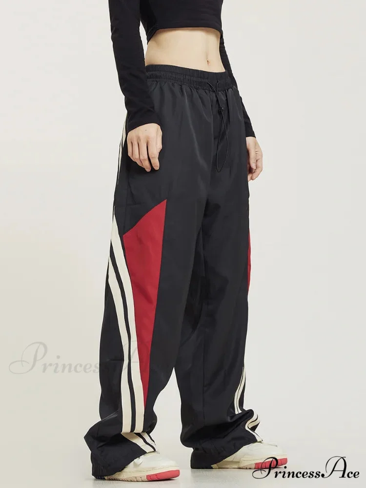 Y2K Dark Large Loose-Fitting Trousers - Image 5